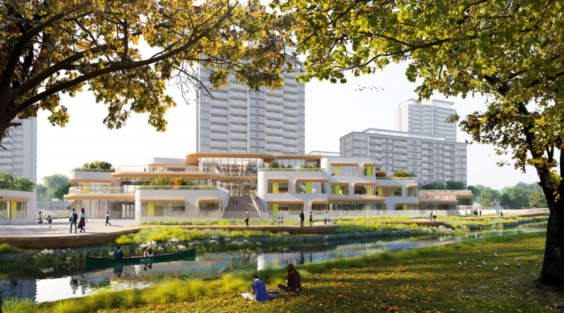 万科嘉兴南湖渔里未来社区幼儿园<br>Vanke Yuli Future Kindergarten