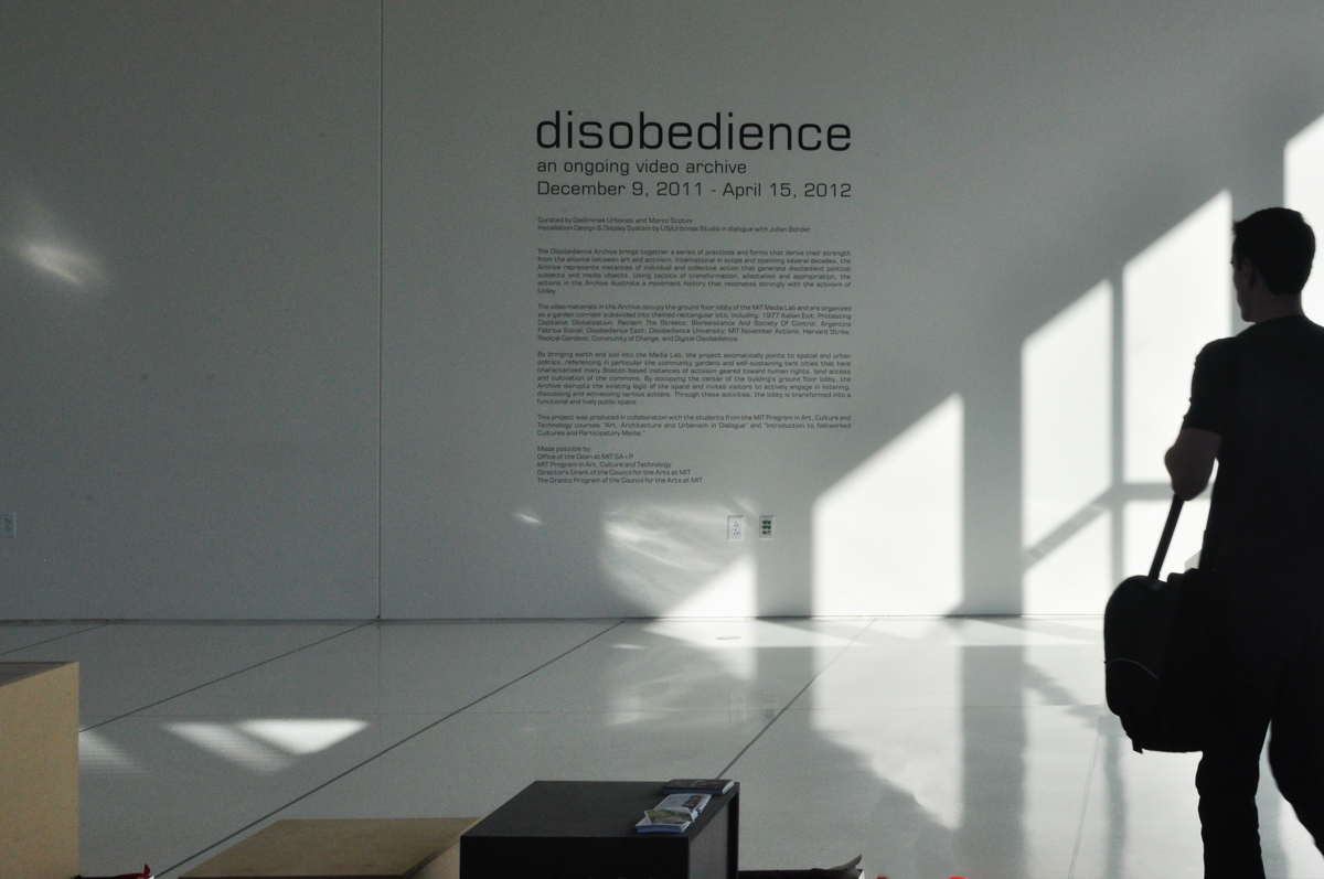 Disobedience-an ongoing video archive